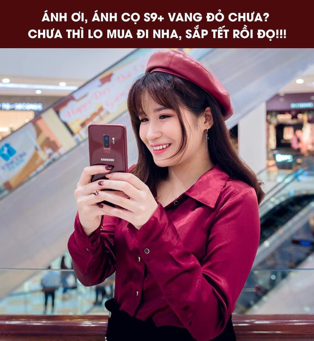 Mua một được ba với Galaxy S9+ Vang Đỏ: smartphone kiêm phụ kiện thời trang kiêm bùa may đỏ cả năm - Ảnh 4.