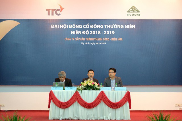 Đại hội đồng cổ đông thường niên niên độ 2018 - 2019 TTC Sugar tiếp tục phát triển bền vững cùng ngành đường Việt Nam - Ảnh 1.