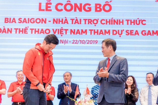 Bia Saigon tự hào là nhà tài trợ cho đoàn thể thao Việt Nam tham dự Sea Games 30 - Ảnh 2.