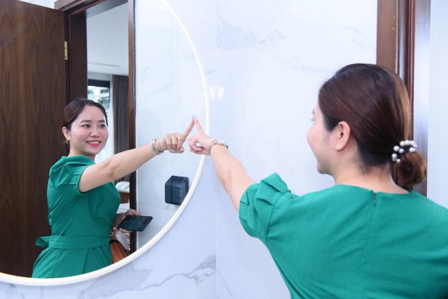 Trải nghiệm công nghệ 4.0 tại căn hộ mẫu của Sunshine Center - Ảnh 4.