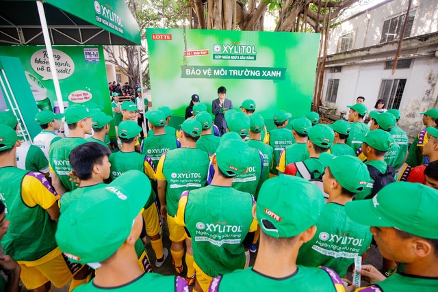 Lotte Xylitol lan tỏa ý thức bảo vệ môi trường cho sinh viên - Ảnh 1.