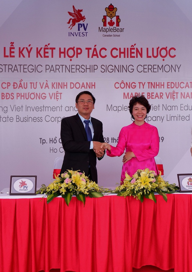 Maple Bear Việt Nam bắt tay PVInvest: Giáo dục đồng hành với bất động sản kiến tạo nên môi trường chuẩn toàn diện - Ảnh 1.