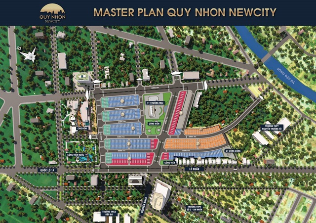 Quy Nhơn New City giai đoạn 2 ra mắt phân khu đẹp dự án   - Ảnh 1.