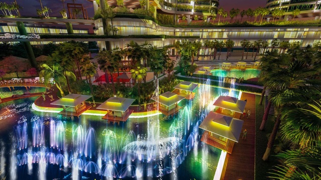 Tổ hợp hàng loạt hồ bơi rộng 4.000 m2 tại dự án  “homes resort” ven công viên Mũi Đèn Đỏ Quận 7 - Ảnh 8.