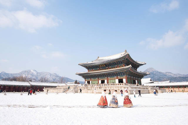 Khám phá xứ Hàn trong mùa tuyết rơi - Ảnh 1.