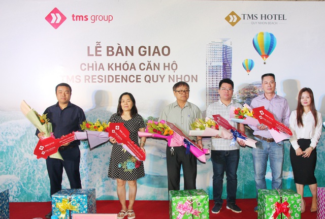 TMS Hotel Quy Nhon Beach bàn giao chìa khóa những căn hộ đầu tiên - Ảnh 1.