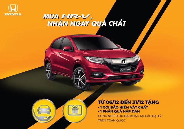 Honda Việt Nam tiếp tục triển khai chương trình khuyến mãi Mua HR-V, nhận ngay quà chất - Ảnh 2.