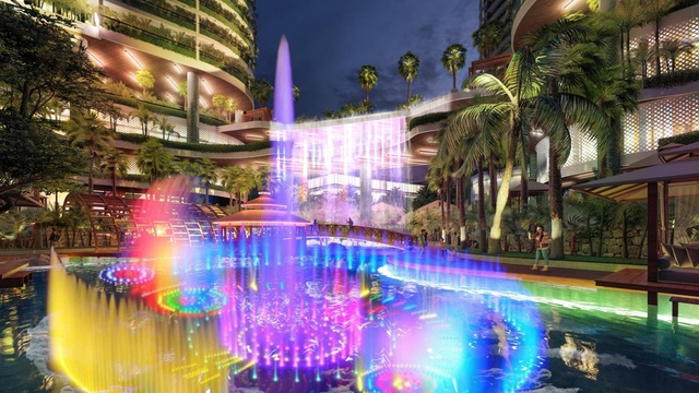 Tổ hợp resort hơn 1 tỷ USD có sông nhân tạo, thác nước và vườn nhiệt đới tiếp cận thềm căn hộ tại quận 7 - Ảnh 9.