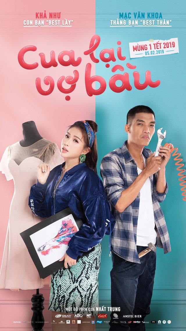 Tết không cần phải đi chơi xa chỉ cần cười thả ga với Khả Như, Mạc Văn Khoa trong “Cua lại vợ bầu” - Ảnh 10. Tết không cần phải đi chơi xa chỉ cần cười thả ga với Khả Như, Mạc Văn Khoa trong “Cua lại vợ bầu” - Ảnh 10.