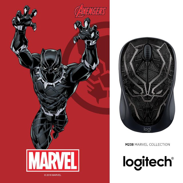 Captain Marvel sẽ là thà nh viên má»i nhất trong bá» sưu táºp chuá»t không dây M238 Marvel - Ảnh 3.