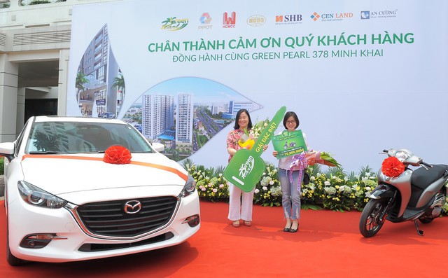 Gần 400 khách hàng dự lễ tri ân dự án Green Pearl 378 Minh Khai - Ảnh 1.