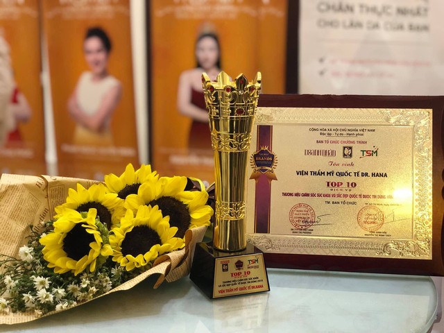 Dr. Hana chinh phục giải thưởng Top 10 thương hiệu Quốc tế chăm sóc sức khỏe và sắc đẹp được tin dùng 2019 - Ảnh 1.