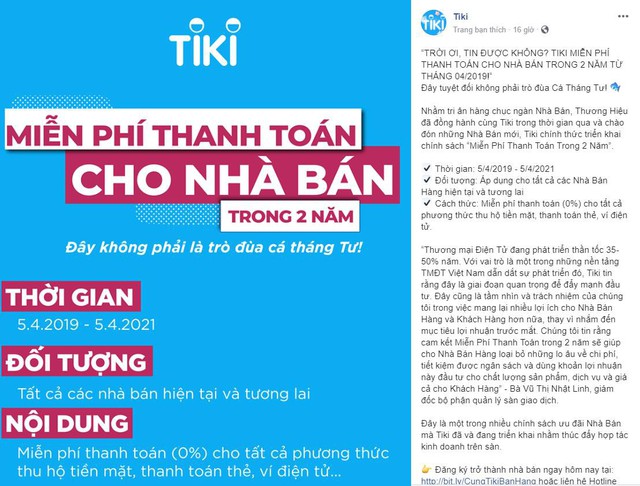 Miễn phí thanh toán cho nhà bán hàng và chiến lược phát triển sàn TMĐT trong dài hạn - Ảnh 1.