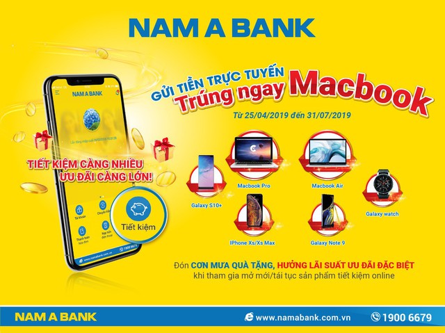 Nam A Bank trao thưởng “khủng” cho khách hàng - Ảnh 2.