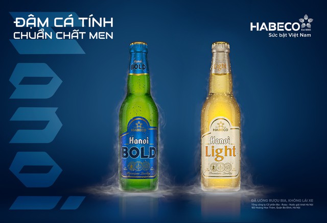 HABECO cho ra mắt cặp sản phẩm bia đẳng cấp Hanoi Bold và Hanoi Light - Ảnh 1.