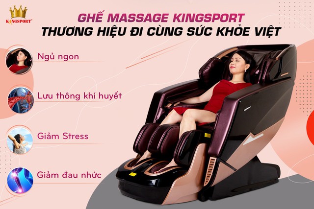 Kingsport – địa chỉ mua ghế massage uy tín được sao Việt tin dùng - Ảnh 3.
