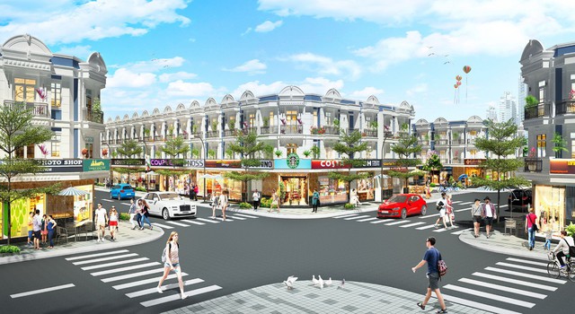 Ra mắt nhà phố thương mại Uni Mall Center tại Thuận An - Ảnh 1.