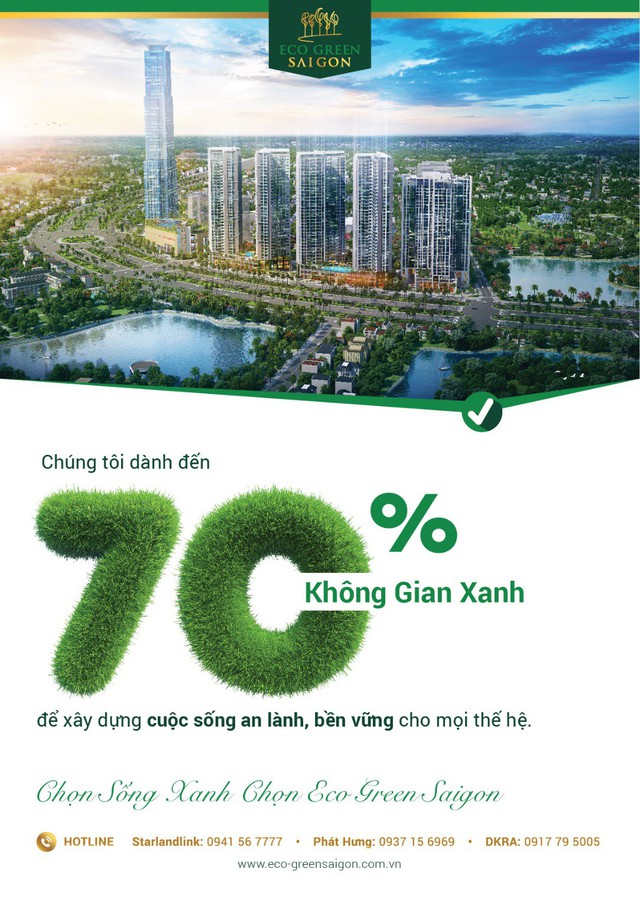 Sống xanh, sống an lành tại Eco Green Saigon - Ảnh 1.