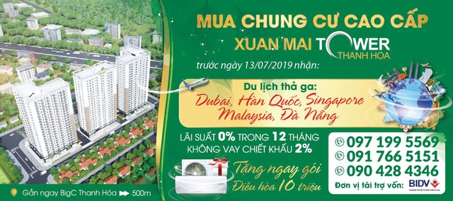 Du lịch thả ga cùng Xuân Mai Tower Thanh Hóa - Ảnh 1.