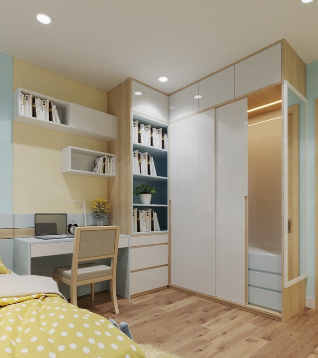 Căn hộ 3 phòng ngủ thiết kế đẹp mắt của doanh nhân Sài Gòn - Ảnh 8.