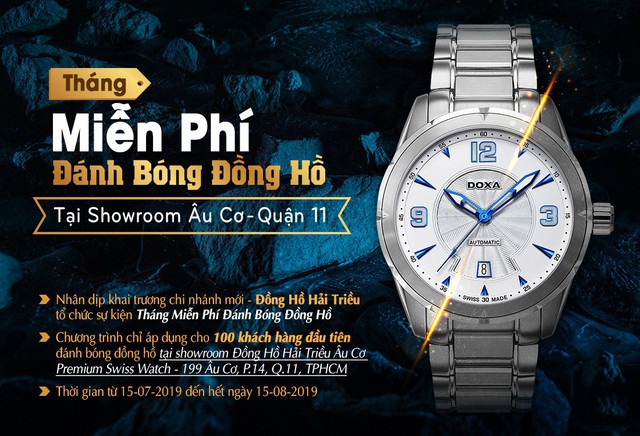 Miễn phí: Đánh bóng đồng hồ tháng 7-8 tại Đồng Hồ Hải Triều - Ảnh 2.