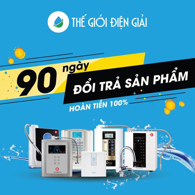 Thế Giới Điện Giải đột phá thị trường máy lọc nước với chính sách 90 ngày đổi trả - Ảnh 1.