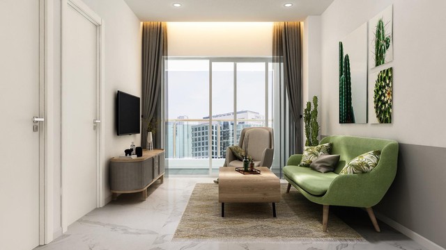 Thiết kế nội thất sang trọng của dự án căn hộ cao cấp hàng đầu Dĩ An - Ảnh 1.