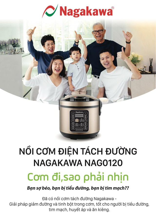 NAGAKAWA ra mắt sản phẩm nồi cơm điện tách đường - Ảnh 1.