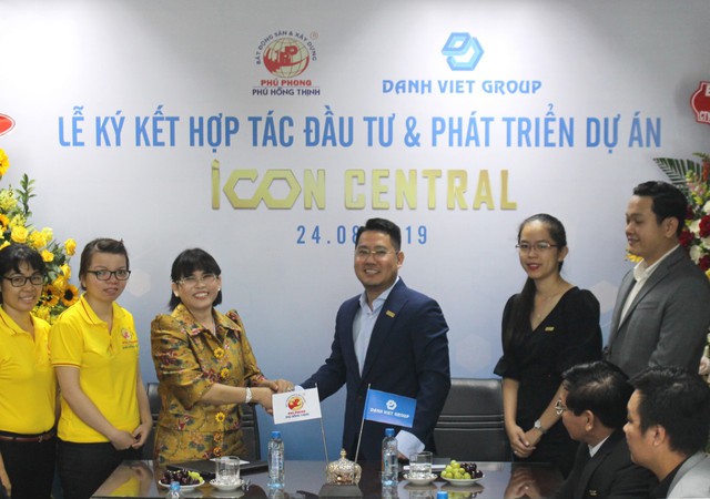 Lễ ký kết hợp tác đầu tư & phát triển dự án Icon Central - Ảnh 1.