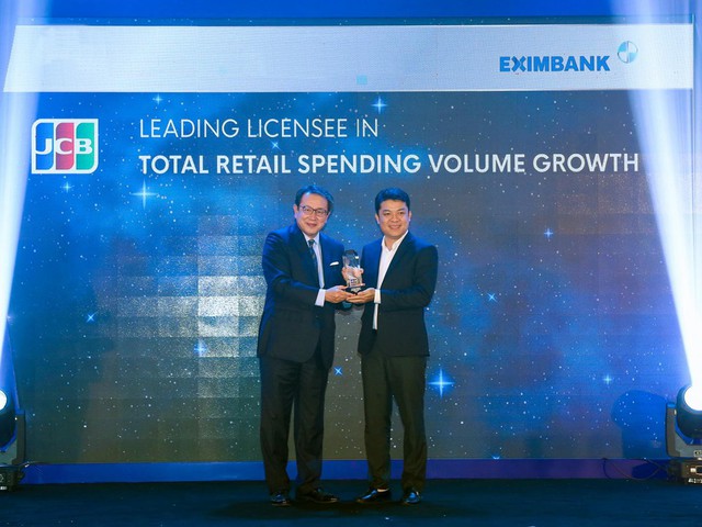 Eximbank nhận 3 giải thưởng từ tổ chức thẻ quốc tế JCB - Ảnh 1.