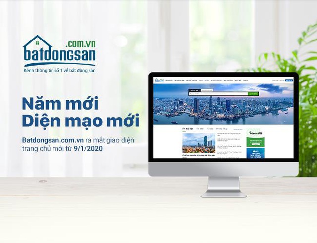 Batdongsan.com.vn chính thức thay giao diện trang chủ mới - Ảnh 1.