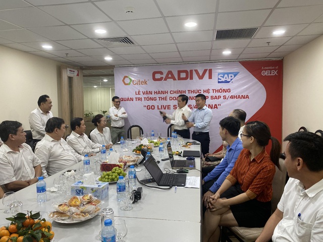 CADIVI chính thức vận hành hệ thống quản trị doanh nghiệp SAP S/4HANA - Ảnh 2.