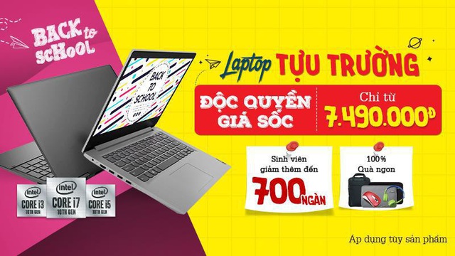 Nhanh tay sở hữu ngay ưu đãi khủng dành cho sinh viên khi mua laptop tại Thế Giới Di Động - Ảnh 3.