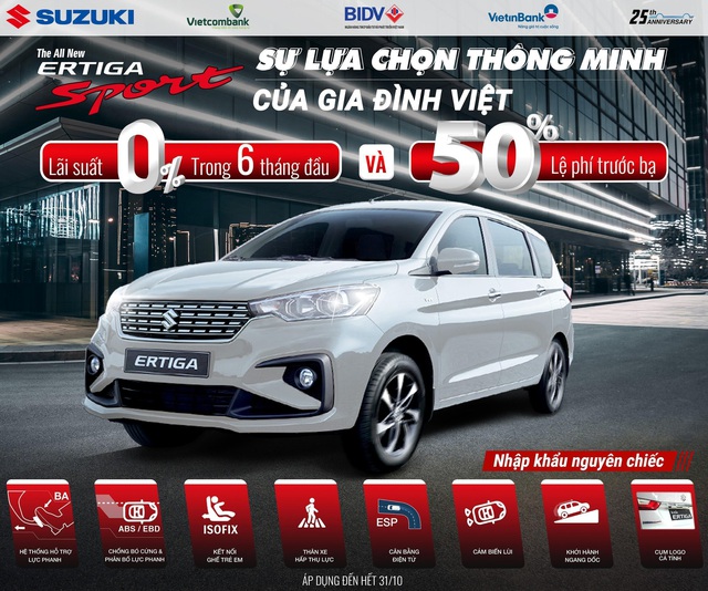 Doanh số tăng trưởng mạnh, Suzuki “chiêu đãi” khách hàng khuyến mãi lớn - Ảnh 2.