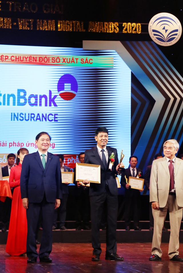 Bảo hiểm Vietinbank xuất sắc đoạt Giải thưởng Chuyển đổi số Việt Nam 2020 - Ảnh 1.