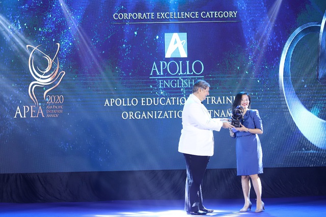 Apollo English thắng giải doanh nghiệp xuất sắc châu Á Thái Bình Dương - APEA 2020 - Ảnh 2.