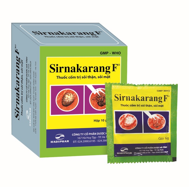 Sirnakarang F – Giải pháp vượt trội trong điều trị sỏi thận - Ảnh 2.