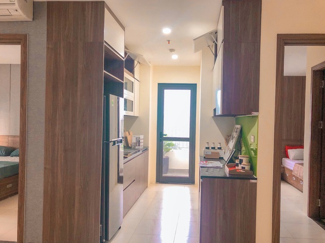 Dự án nhà ở xã hội IEC Residences Tứ Hiệp, lộ diện căn hộ mẫu đẹp phong cách hiện đại - Ảnh 1.