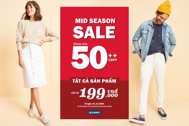 Tất tần tật về các deal hot không thể bỏ lỡ tại Old Navy - Ảnh 1.