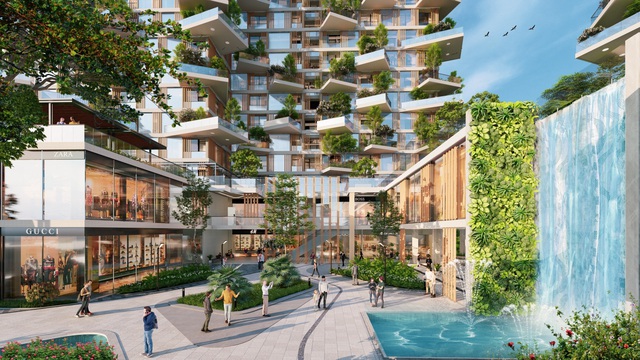 Có gì trong toà tháp xanh lọt top cao nhất thế giới của Ecopark - Ảnh 4.
