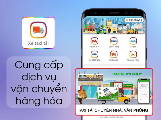 GV Taxi: nhiều lựa chọn đặt xe trong một ứng dụng công nghệ - Ảnh 2.