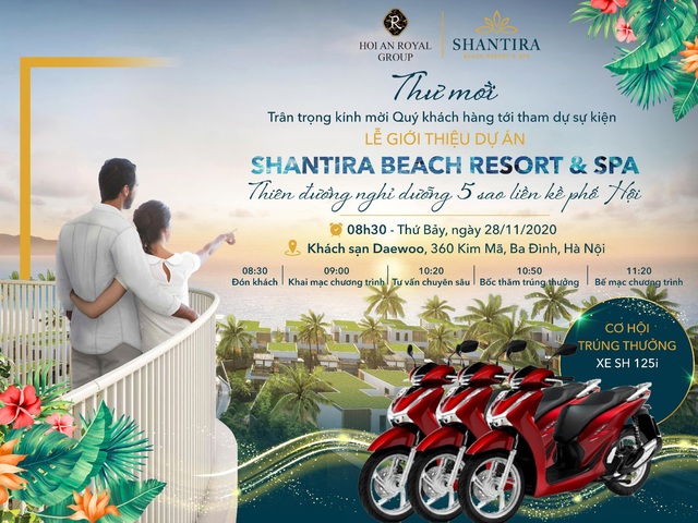 Khách hàng Thủ đô hào hứng chào đón dự án Shantira Beach Resort & Spa - Ảnh 1.