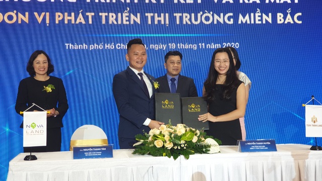 Toàn Thịnh Land và Novaland hợp tác phát triển thị trường miền Bắc - Ảnh 1.