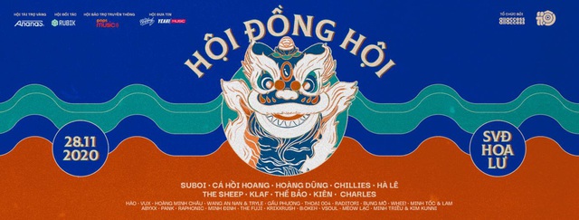 Hội Music Festival tung dàn line-up “chất ngất”: Suboi, Cá Hồi Hoang, Chillies, Hoàng Dũng, The Sheep - Ảnh 4.