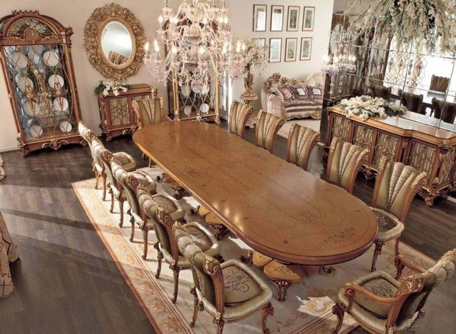 Khẳng định phong cách sang trọng với bàn ăn cổ điển tại nội thất Emporio - Ảnh 1.