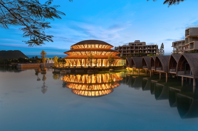 Hồn dân tộc trong ngôi Nhà tre lớn bậc nhất Đông Nam Á tại Vedana Resort - Ảnh 3.