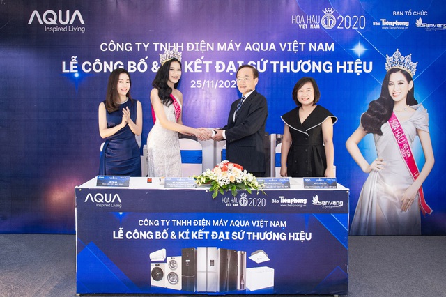 AQUA Việt Nam công bố Đỗ Thị Hà - Hoa hậu Việt Nam 2020 là đại sứ thương hiệu năm 2021 - Ảnh 3.