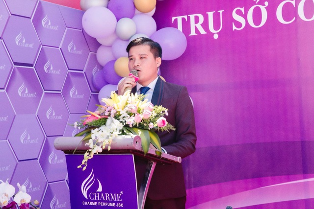 Top Hoa hậu Việt Nam 2020 đến chúc mừng nước hoa Charme khai trương trụ sở công ty tại TP.HCM - Ảnh 7.