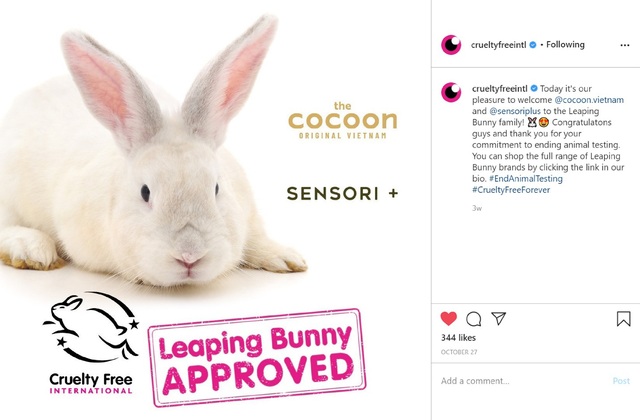 Cocoon - Mỹ phẩm Việt đầu tiên góp mặt trong danh sách không thử nghiệm trên động vật của Leaping Bunny - Ảnh 3.