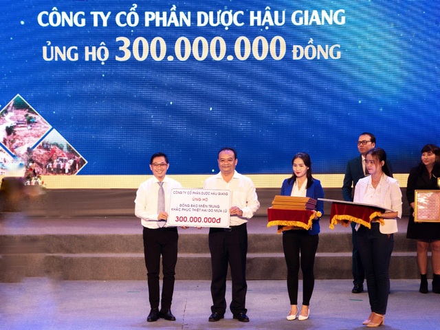 Dược Hậu Giang tích cực chăm sóc sức khỏe người dân sau lũ - Ảnh 2.